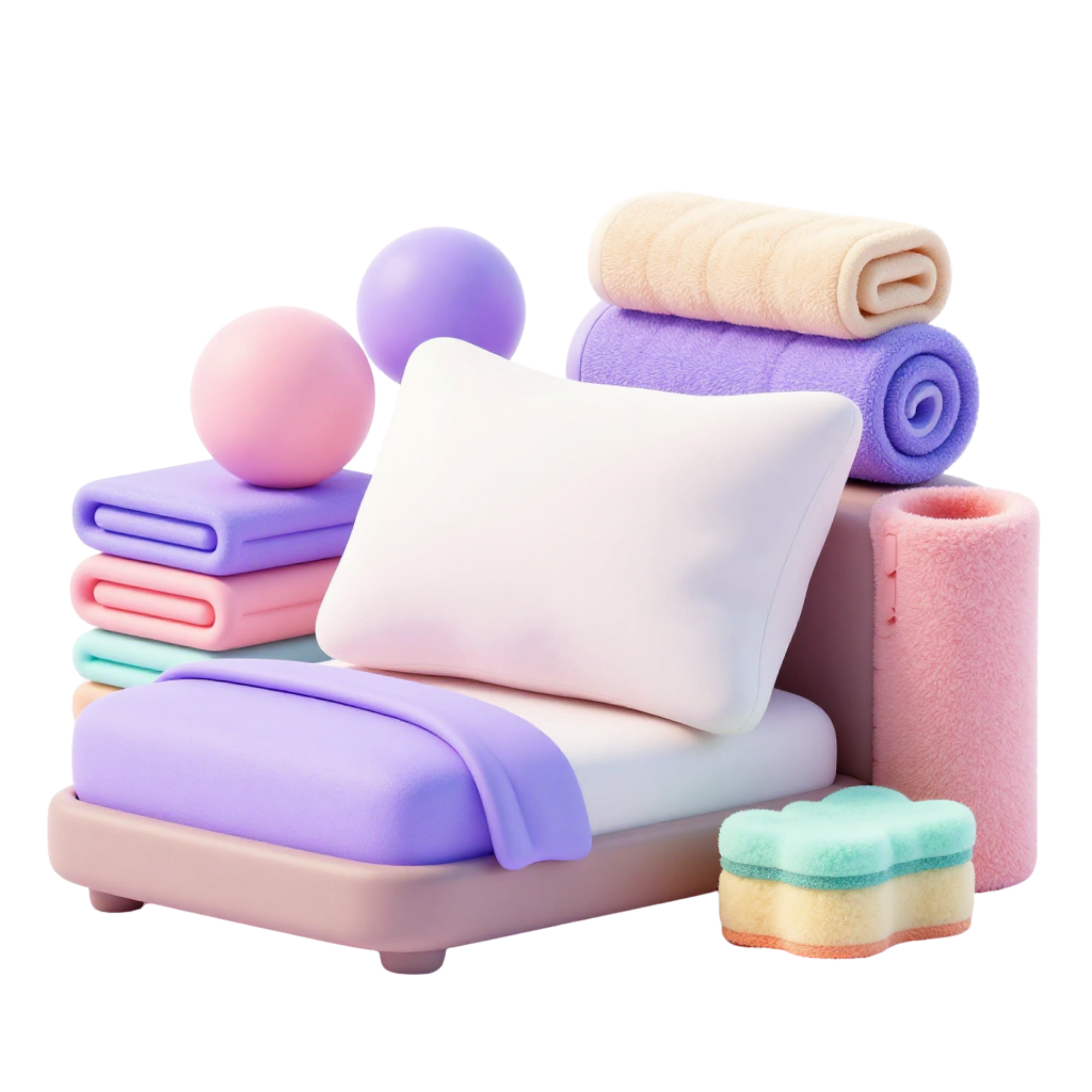 Cama, Mesa & Banho